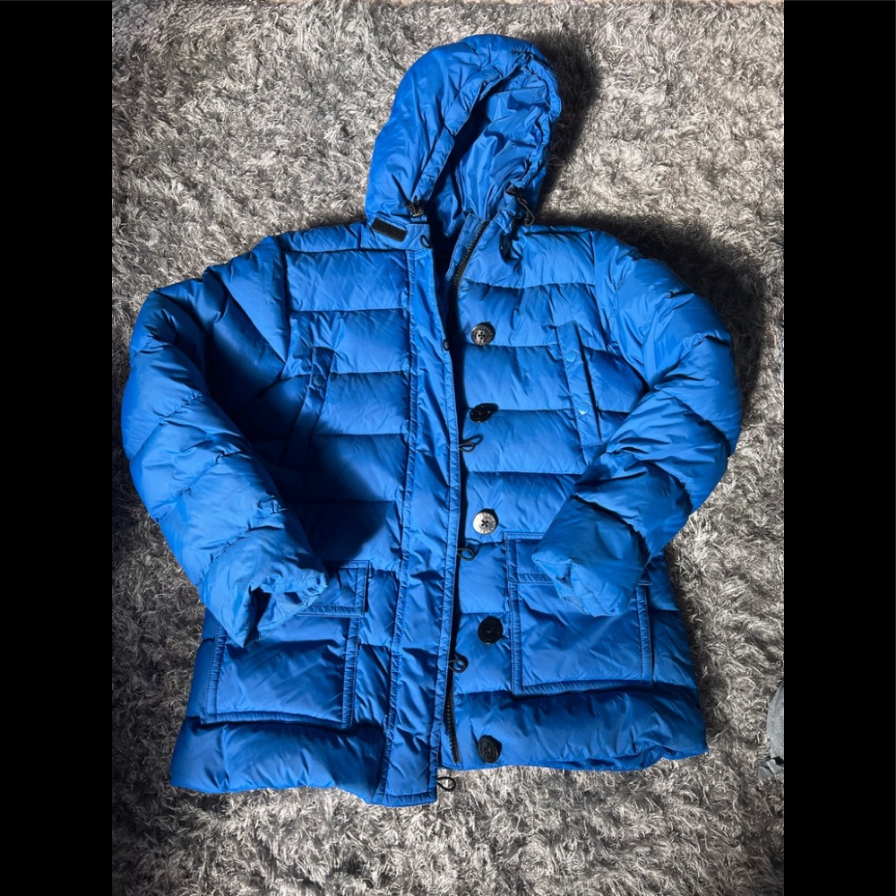 Land’s End Blue Boys Puffer Coat